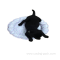 Pet self-cooling breathable circular cooling ice pad